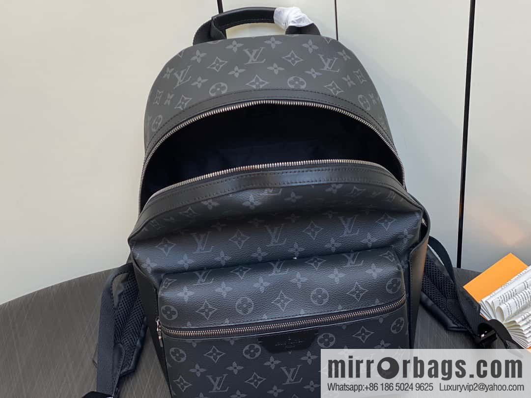 [Boutique‑grade] M22558 black flower backpack series M22558 M46553 monogram black leather DISCOVERY backpack