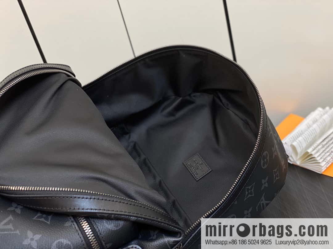 [Boutique‑grade] M22558 black flower backpack series M22558 M46553 monogram black leather DISCOVERY backpack