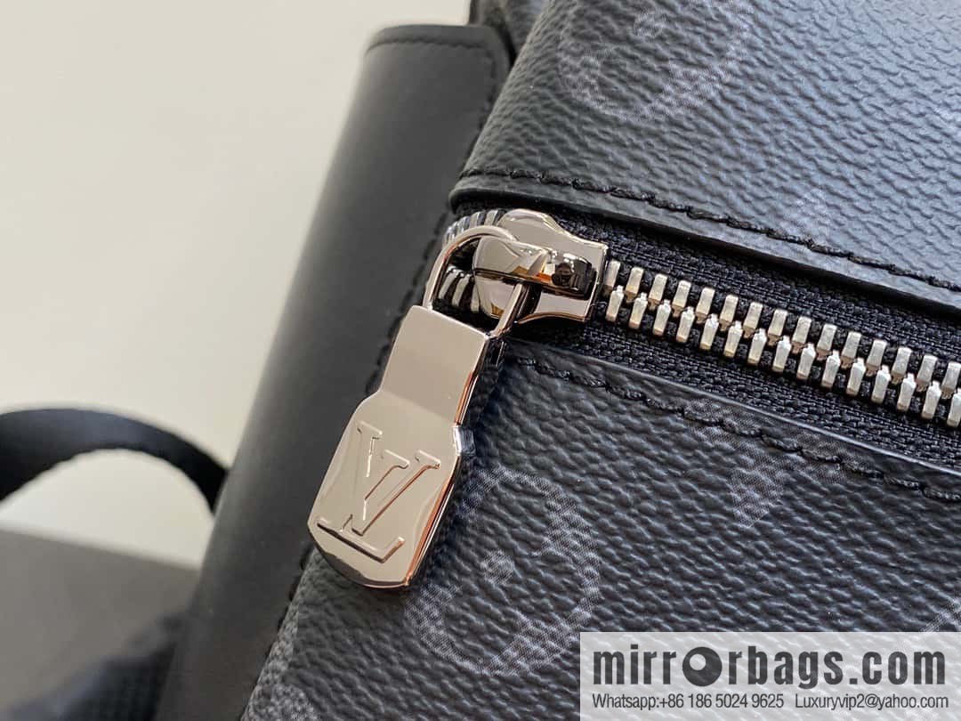 [Boutique‑grade] M22558 black flower backpack series M22558 M46553 monogram black leather DISCOVERY backpack