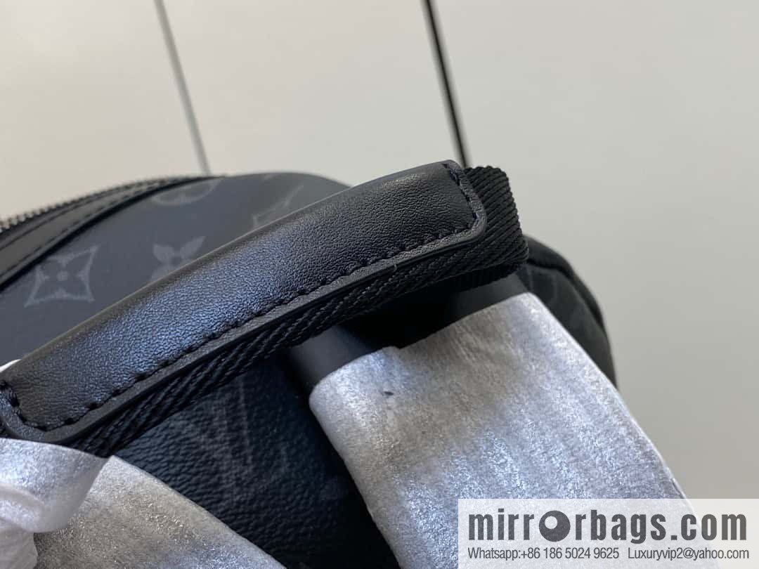 [Boutique‑grade] M22558 black flower backpack series M22558 M46553 monogram black leather DISCOVERY backpack