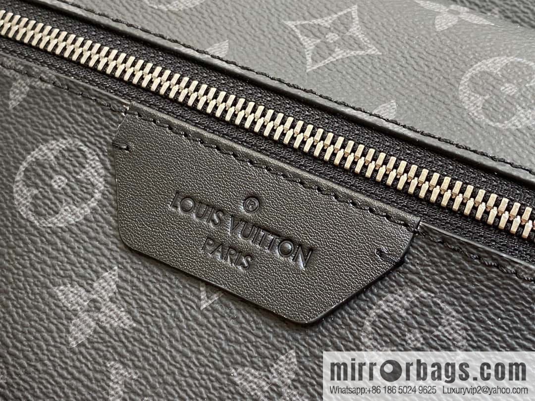 [Boutique‑grade] M22558 black flower backpack series M22558 M46553 monogram black leather DISCOVERY backpack