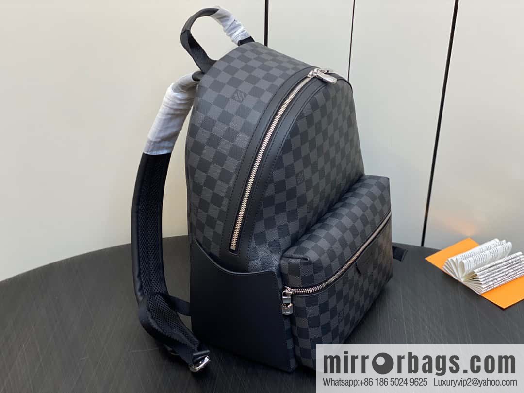 [Boutique‑grade] M22558 black flower backpack series M22558 M46553 monogram black leather DISCOVERY backpack