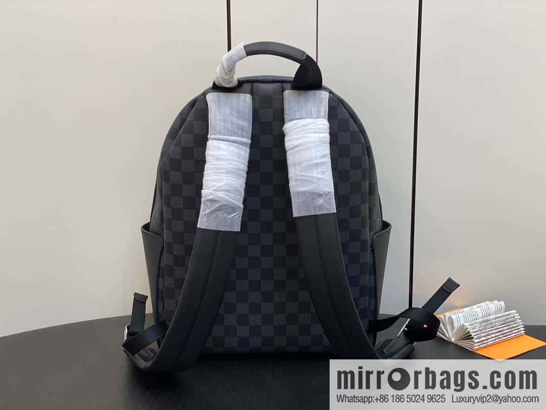 [Boutique‑grade] M22558 black flower backpack series M22558 M46553 monogram black leather DISCOVERY backpack