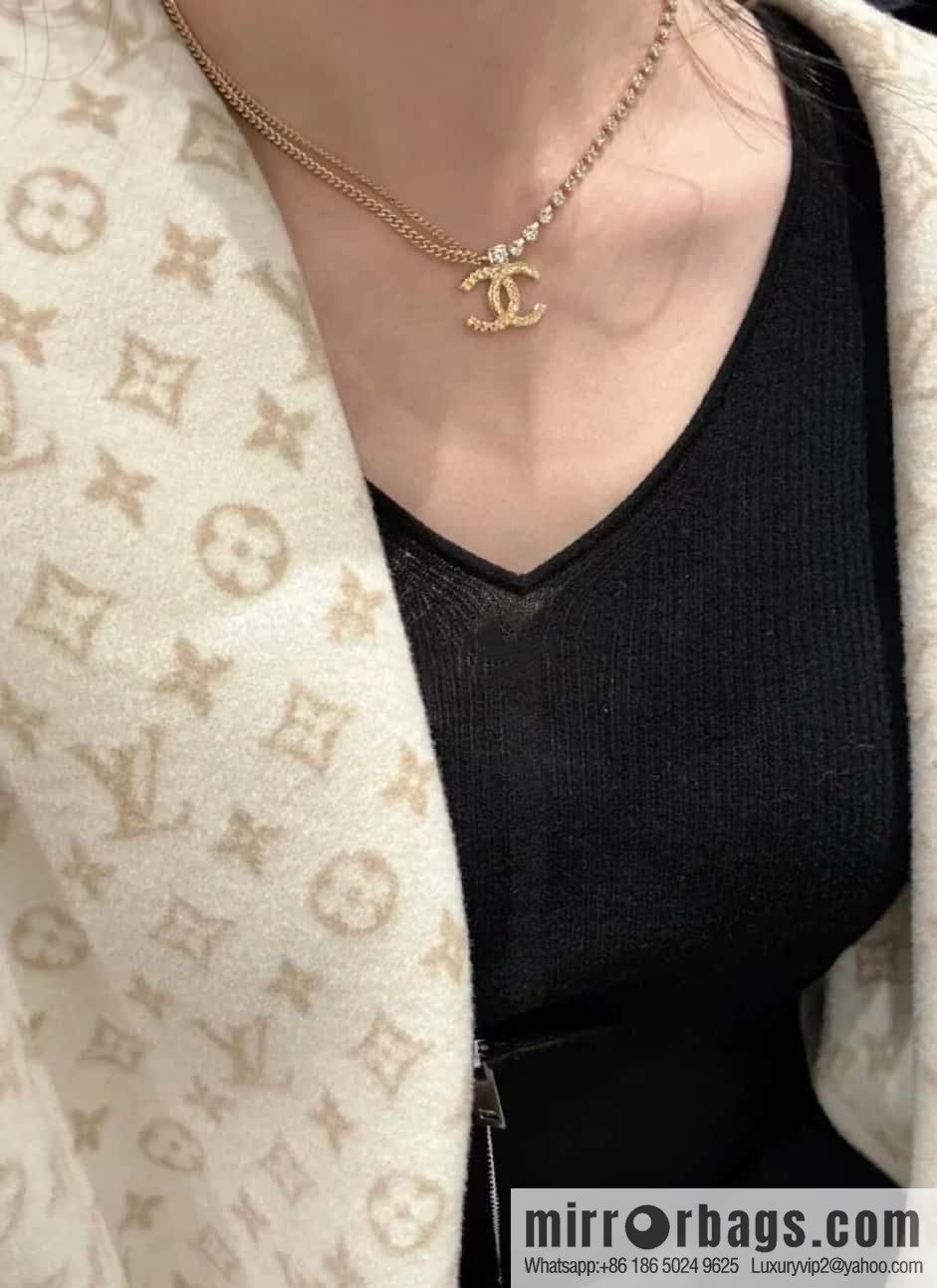 ❗️New ❗️☀️ New ☑️ Chanel Double Double C Diamond Necklace ☀️