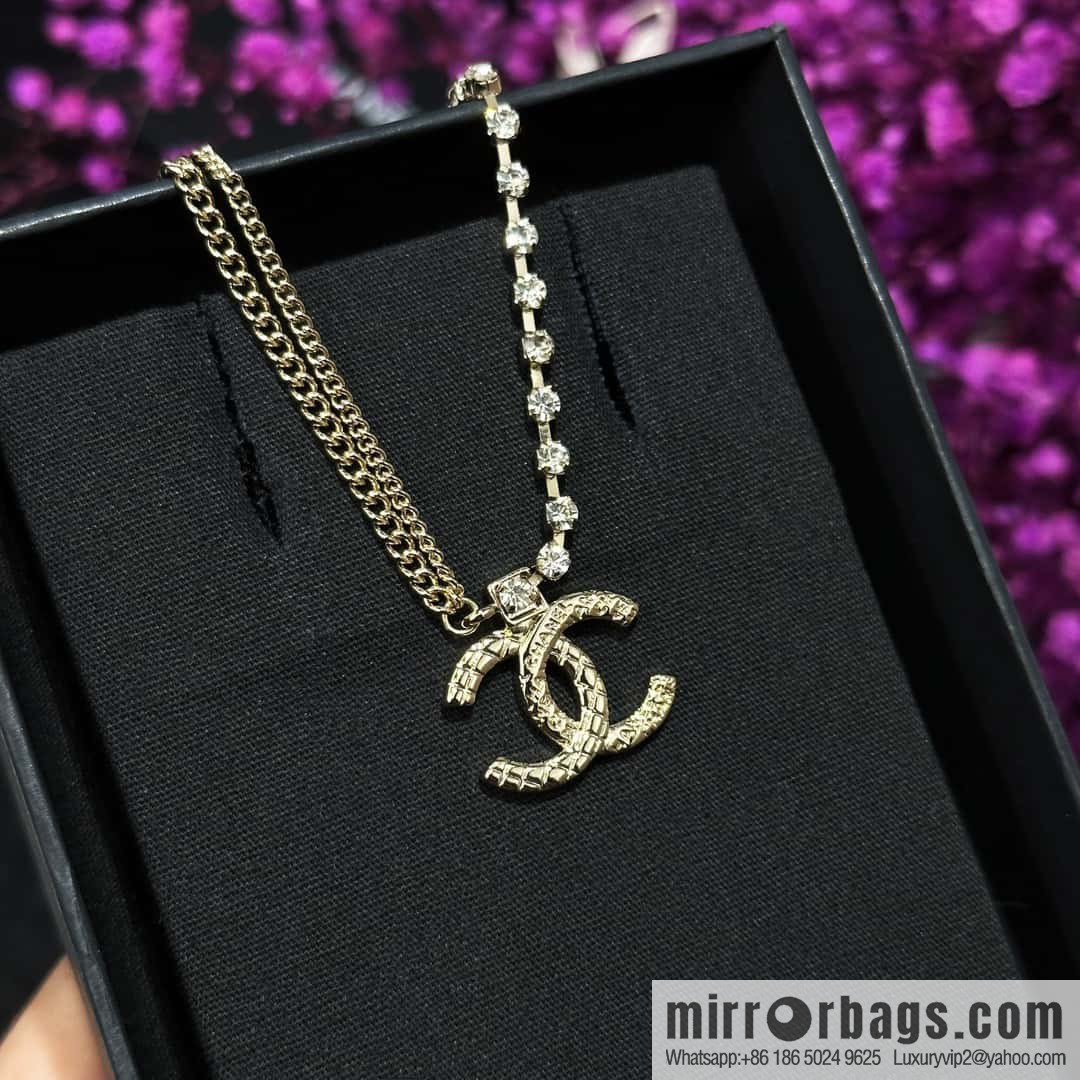 ❗️New ❗️☀️ New ☑️ Chanel Double Double C Diamond Necklace ☀️