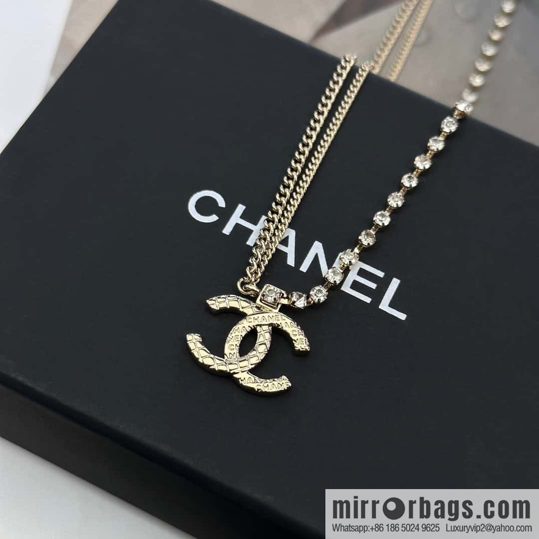 ❗️New ❗️☀️ New ☑️ Chanel Double Double C Diamond Necklace ☀️