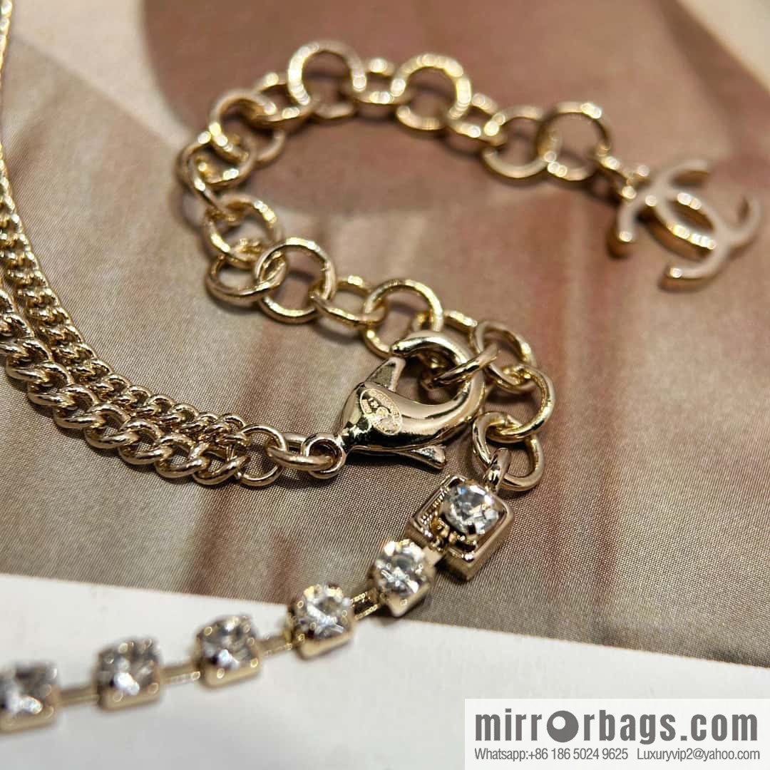 ❗️New ❗️☀️ New ☑️ Chanel Double Double C Diamond Necklace ☀️