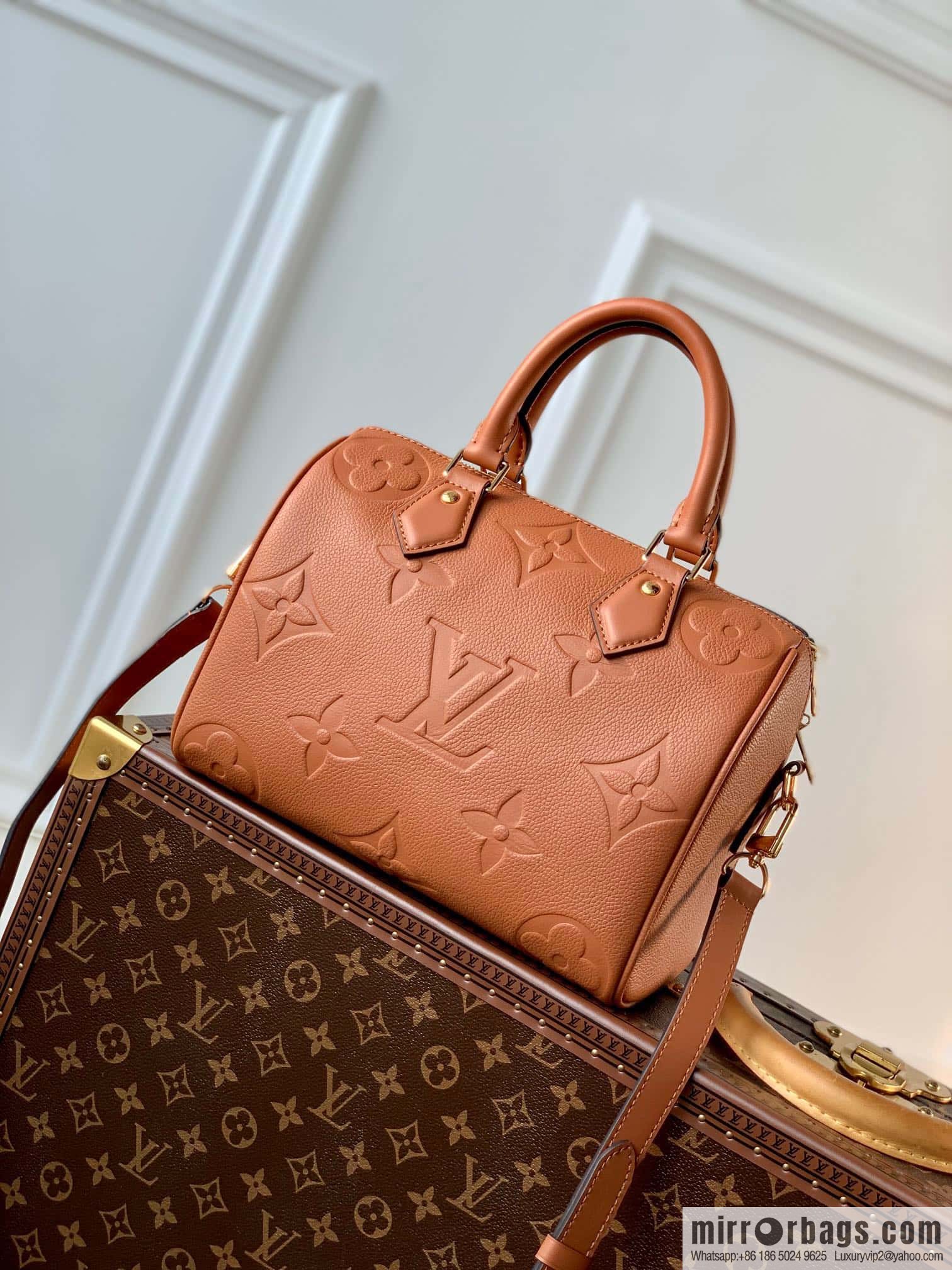 LV M46136 SPEEDY BANDOULIZRE 25 BAG Speedy Bandoulière 25 handbag M59273 grey
