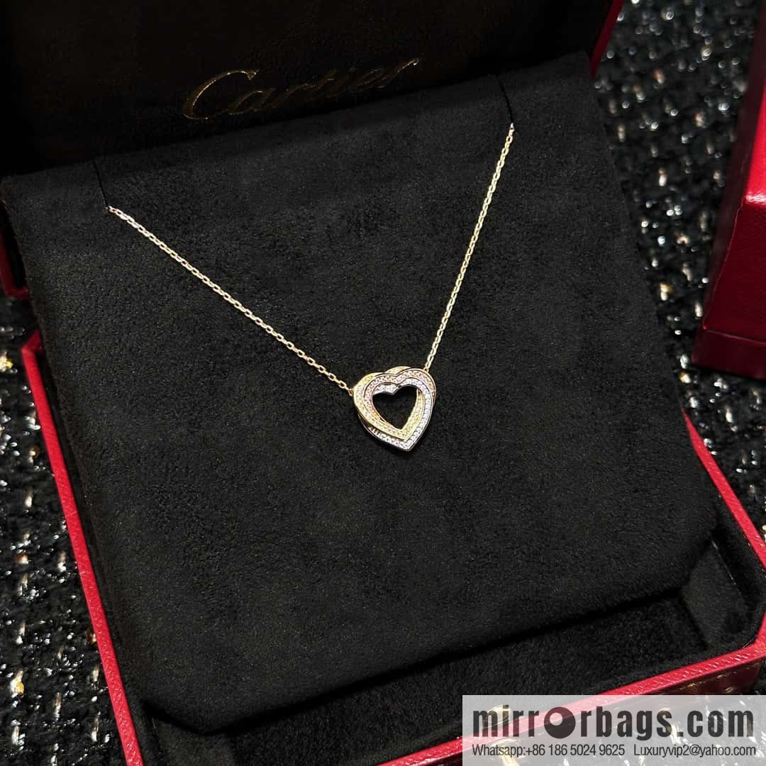 ❗New ❗ ☀ Cartier Cartier new double love set necklace ☀