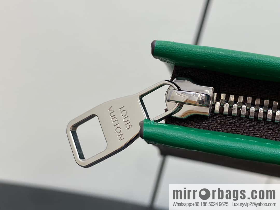 [Premium‑quality] M61692 monogram green M82854 clutch bag series Pochette Voyage medium handbag