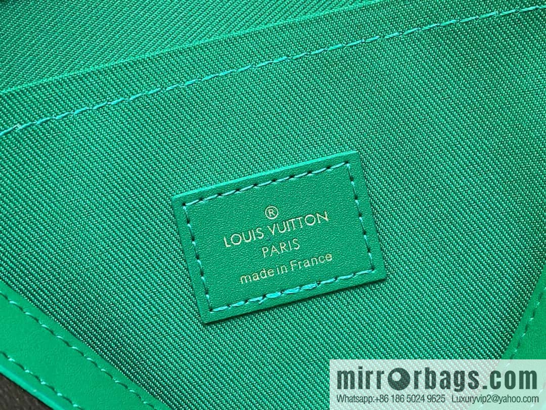 [Premium‑quality] M61692 monogram green M82854 clutch bag series Pochette Voyage medium handbag