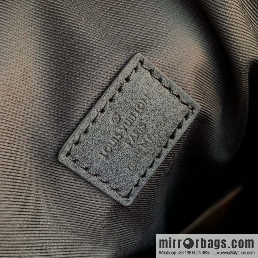 M45335 Black Flower Dean backpack Monogram Macassar backpack