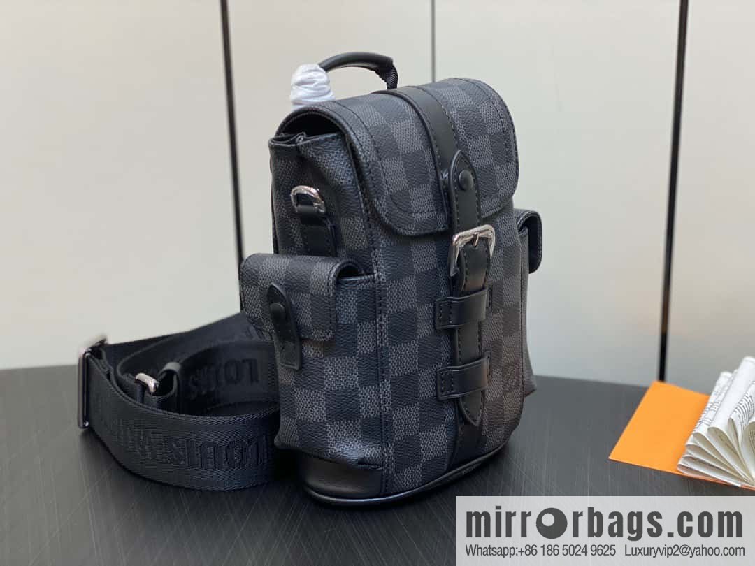 [Boutique‑grade] M82769 Haige, men's bag mini backpack series, autumn and winter new NANO CHRISTOPHER handbag Christopher backpack M82769