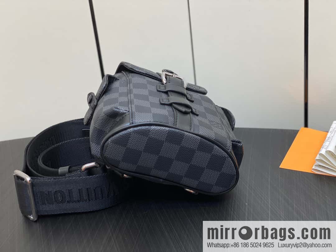 [Boutique‑grade] M82769 Haige, men's bag mini backpack series, autumn and winter new NANO CHRISTOPHER handbag Christopher backpack M82769