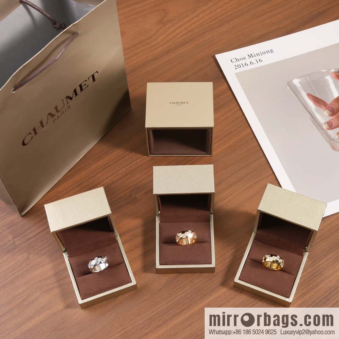 ❗️New ❗️ ☀️ CHAUMET BEE MY LOVE Love • Nest series wide version honeycomb ring ☀️ US size 678