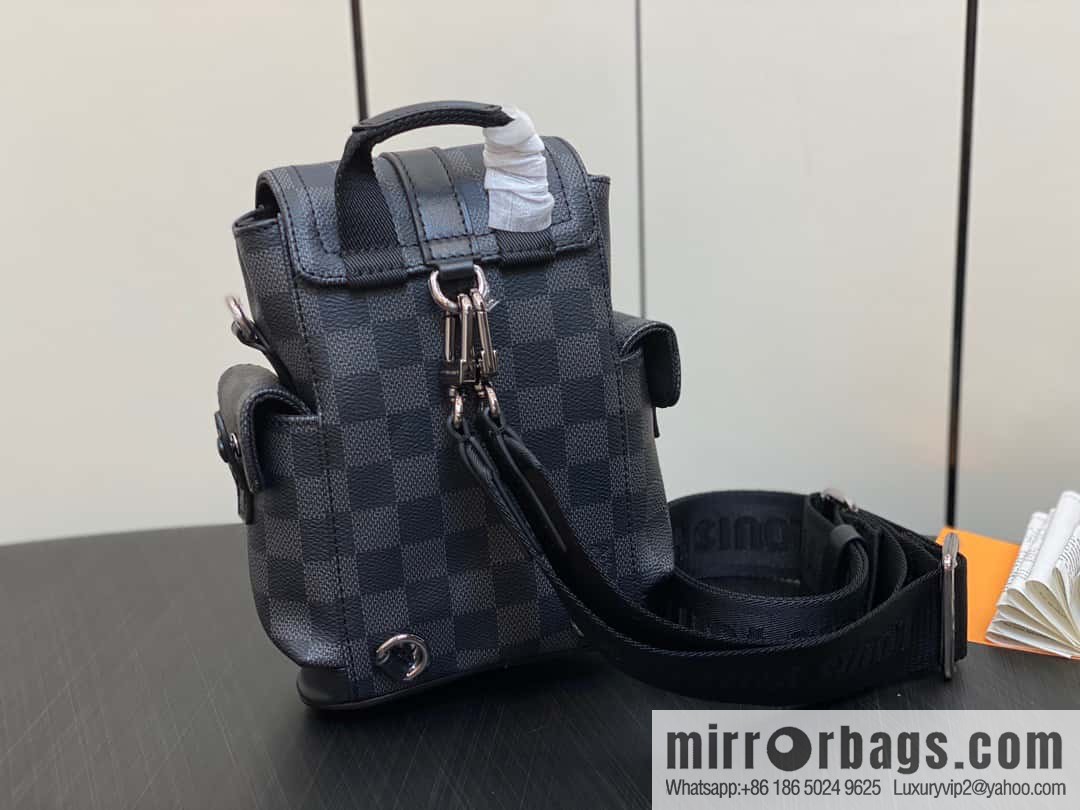 [Boutique‑grade] M82769 Haige, men's bag mini backpack series, autumn and winter new NANO CHRISTOPHER handbag Christopher backpack M82769