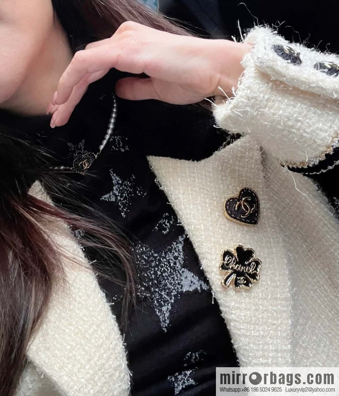 ❗️New ❗️ ☀️ new ☑️ Chanel denim peach heart love brooch ☀️