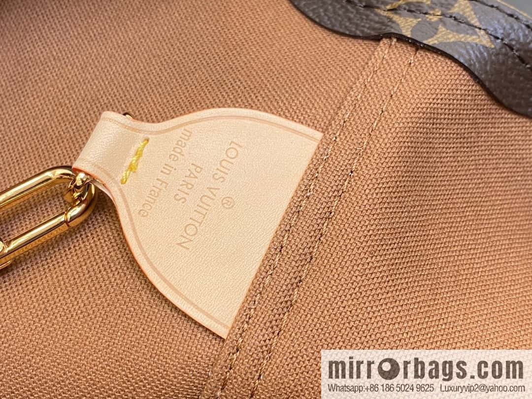 [Premium‑quality] M46817 monogram shopping bag series, new ATLANTIS large handbag in autumn and winter