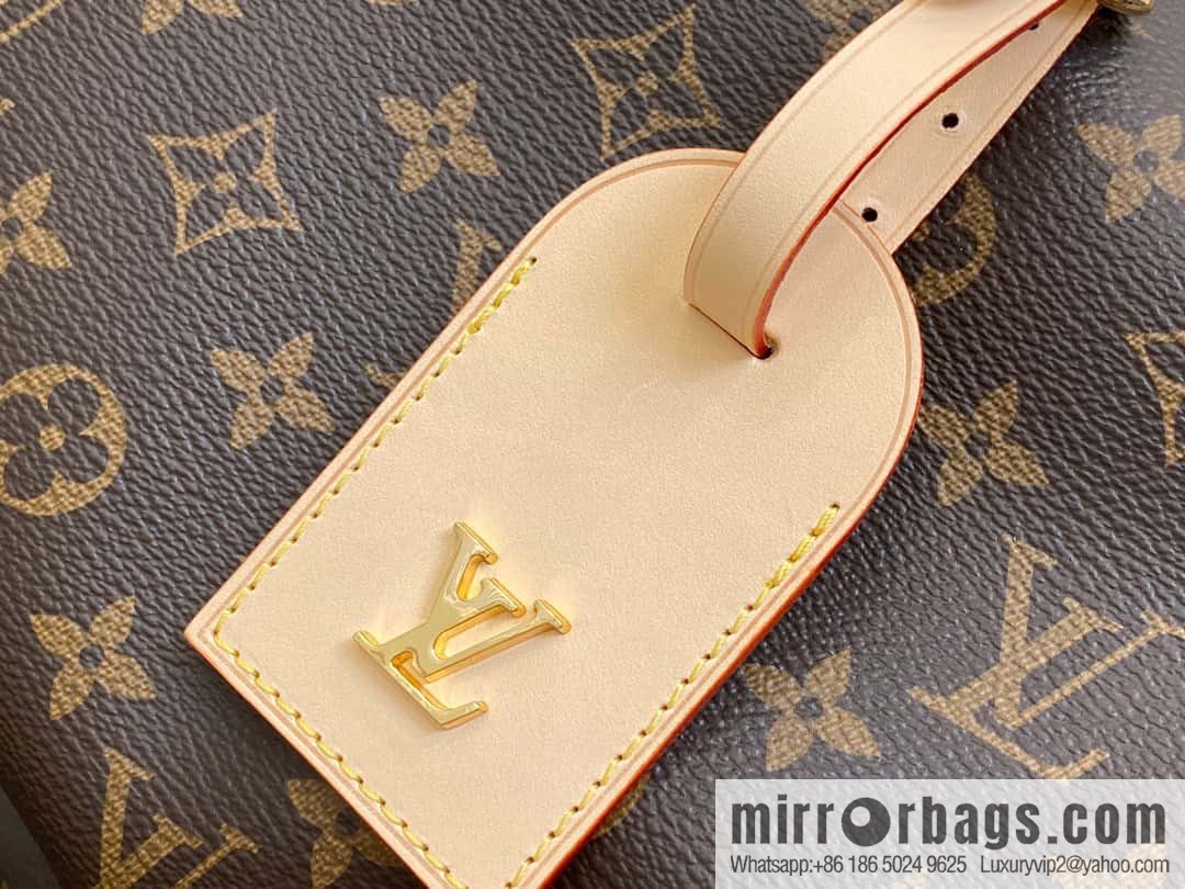 [Premium‑quality] M46817 monogram shopping bag series, new ATLANTIS large handbag in autumn and winter
