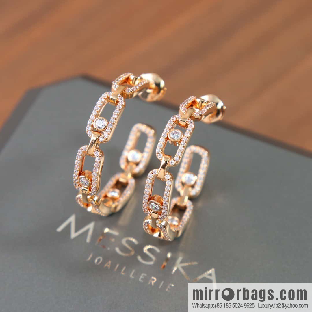 ☀️Messika MOVE LINK Circle Earrings ☀️
