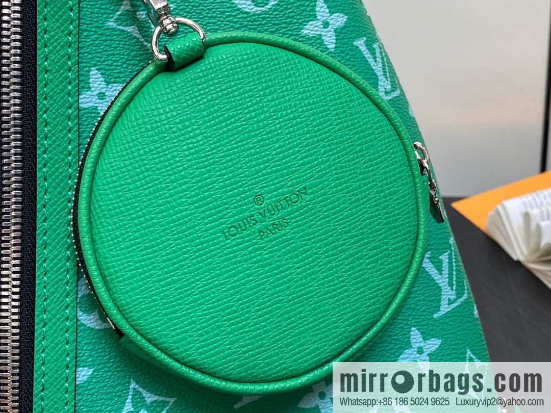 [Boutique‑grade] M31000 green M30936 men's bag breast bag series DUO shoulder bag