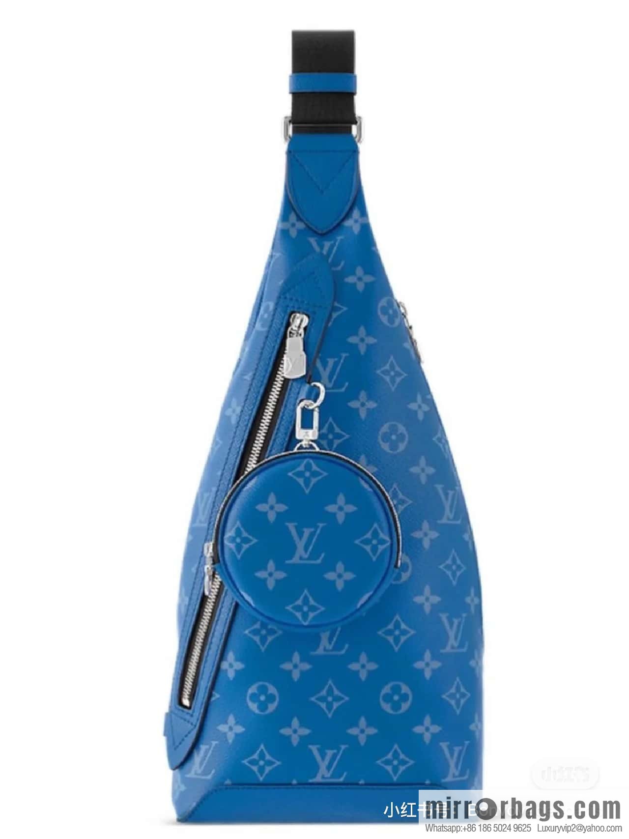 [Boutique‑grade] M31075 blue M30936 men's bag breast bag series DUO shoulder bag