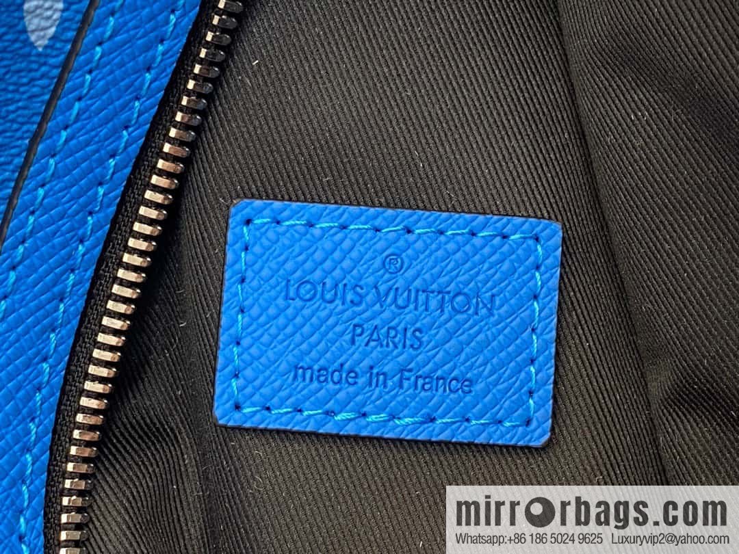 [Boutique‑grade] M31075 blue M30936 men's bag breast bag series DUO shoulder bag