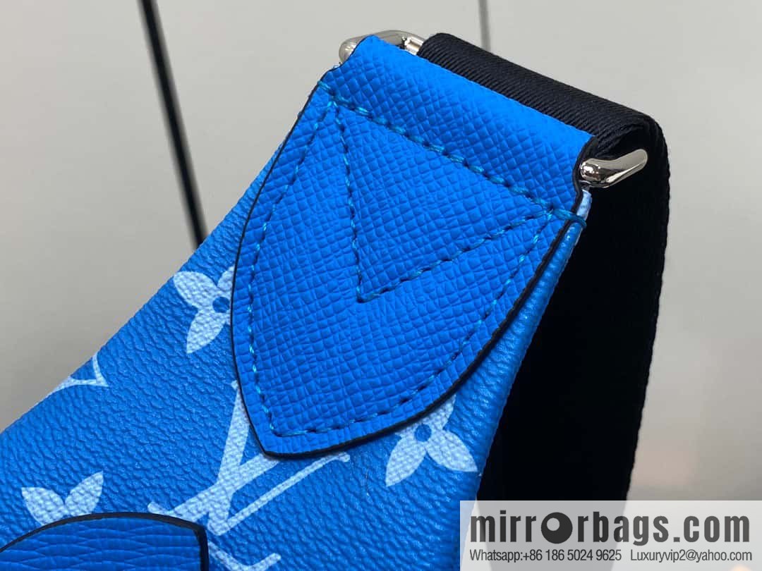[Boutique‑grade] M31075 blue M30936 men's bag breast bag series DUO shoulder bag