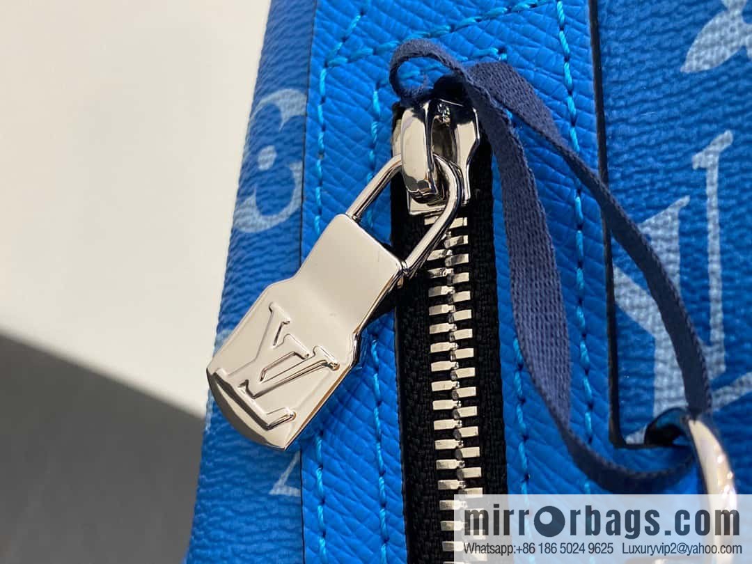 [Boutique‑grade] M31075 blue M30936 men's bag breast bag series DUO shoulder bag