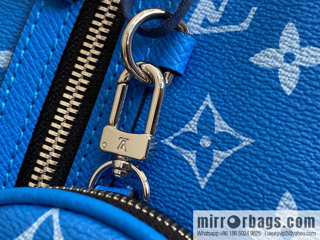 [Boutique‑grade] M31075 blue M30936 men's bag breast bag series DUO shoulder bag