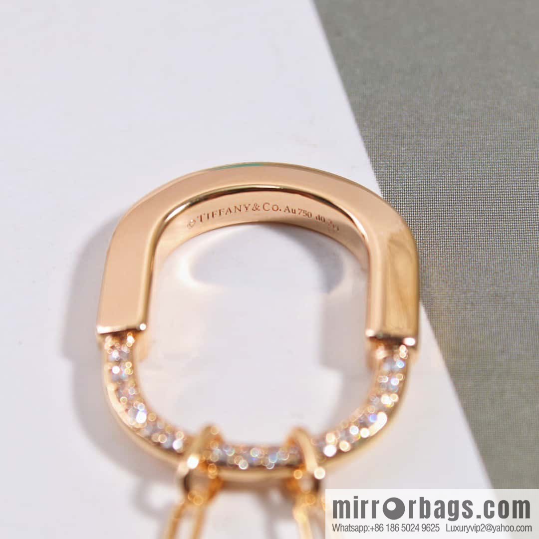 ☀️Tiffany Lock Half Diamond Lock Head Necklace ☀️ Tiffany & co Tiffany Lock Collection