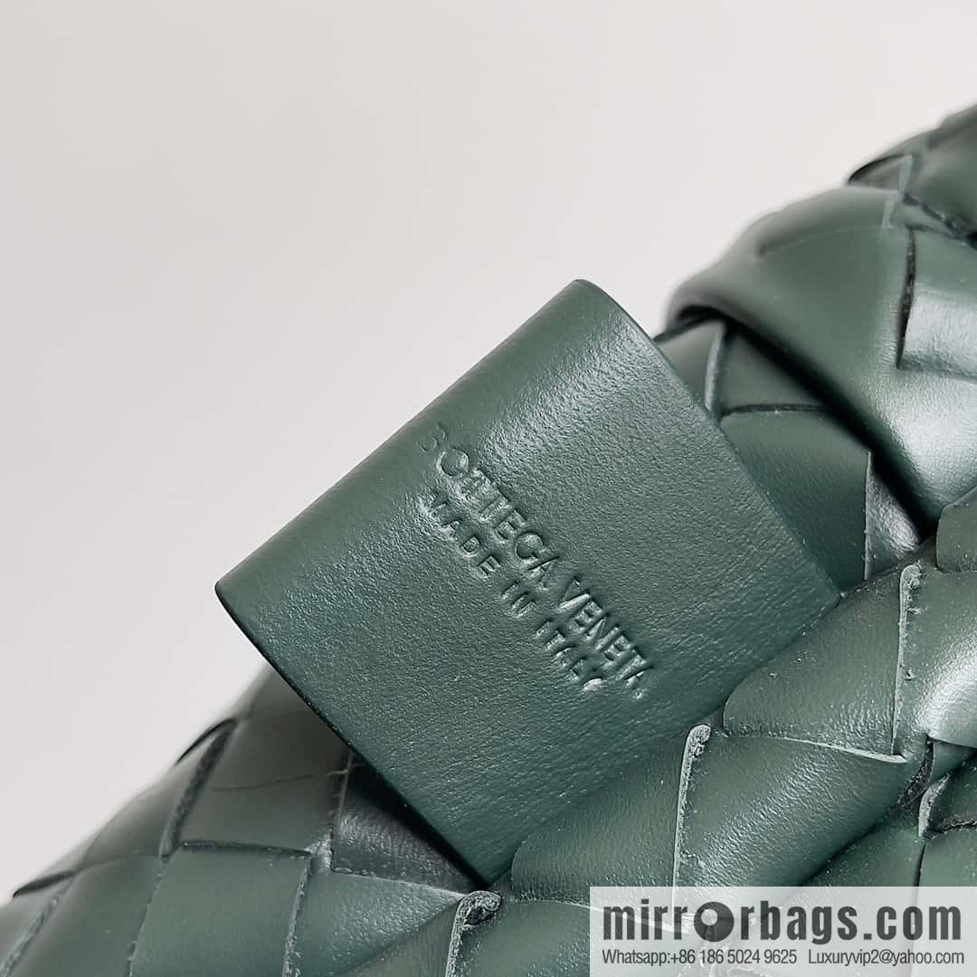 #Bv new men's backpack 730728 classic woven backpack model number: 730728 turquoise green