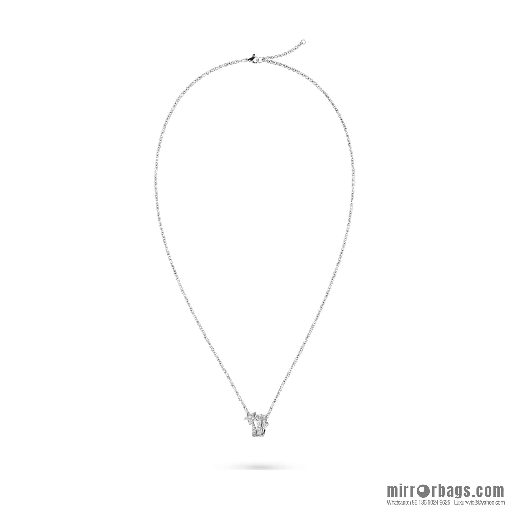 New ☑️ Chanel full diamond comet necklace