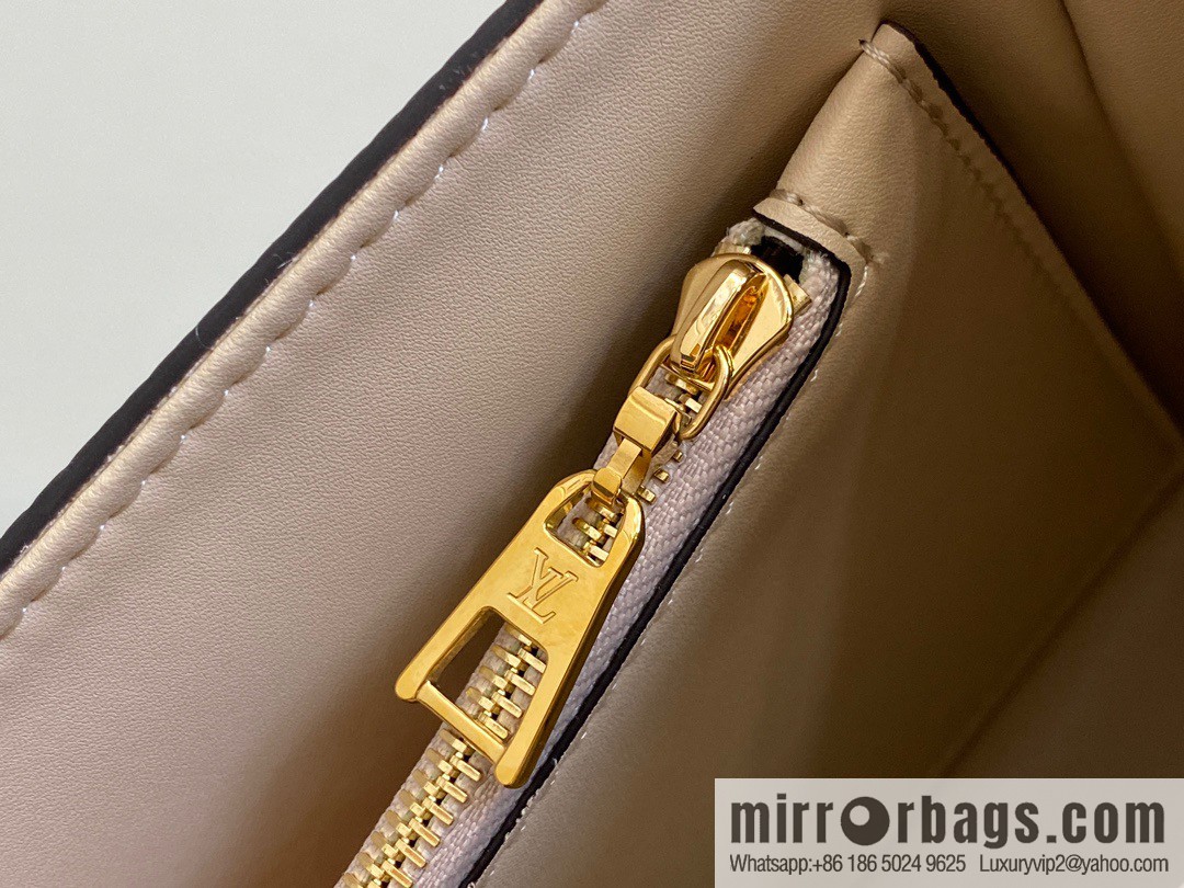 [Boutique‑grade] M23514 white epi Twist series TWIST medium handbag