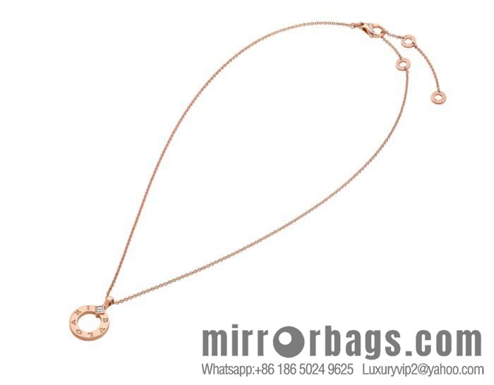 ☀BVLGARI White Diamond Round Cake Necklace  ☀️