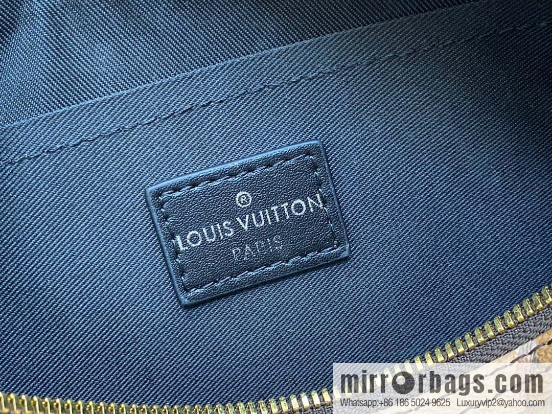 [Boutique‑grade] M46678 monogram men's bag pillow bag series Keepall Bandoulière 25 handbag