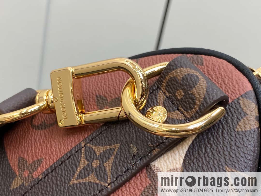 [Boutique‑grade] M46678 monogram men's bag pillow bag series Keepall Bandoulière 25 handbag