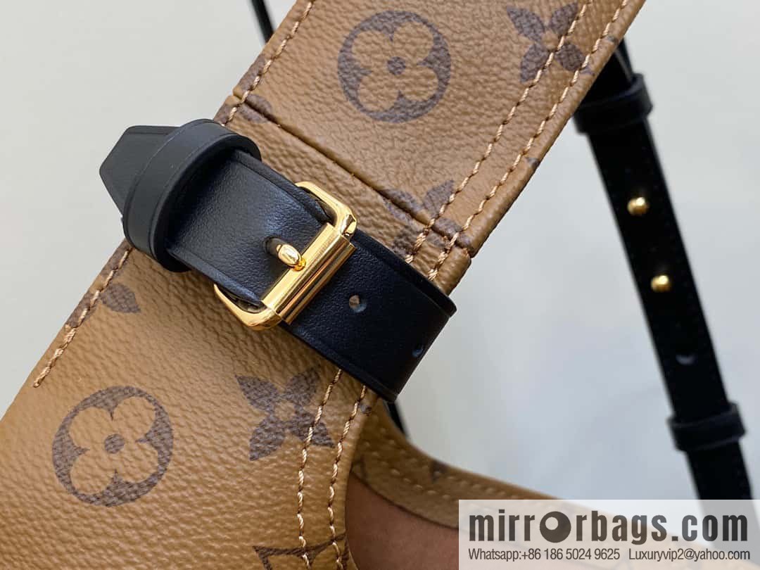 [Premium‑quality] M46821 yellow flower shopping bag series, autumn and winter new ATLANTIS large handbag