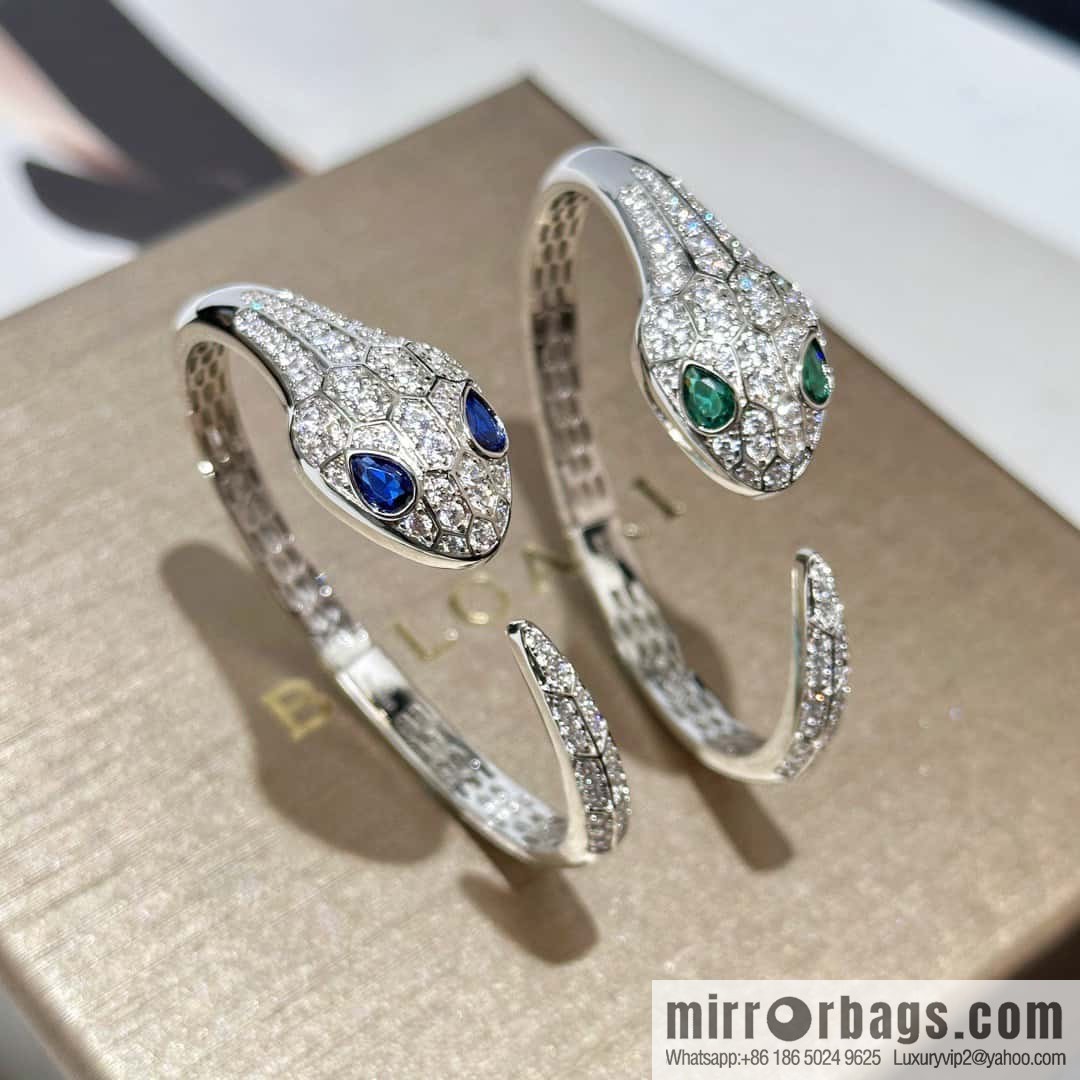 ❗️Popular ❗️ ☀️ Bulgari BVLGARI latest series SERPENTI snake head bracelet  ☀️