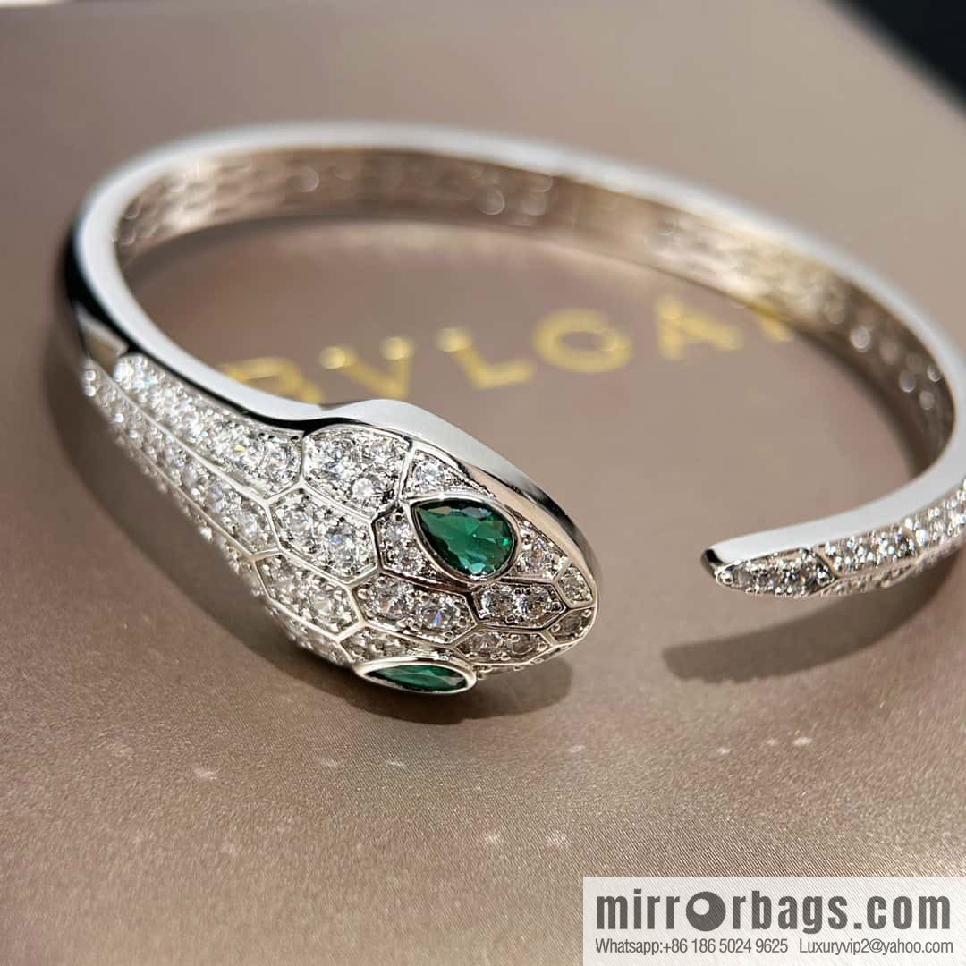 ❗️Popular ❗️ ☀️ Bulgari BVLGARI latest series SERPENTI snake head bracelet  ☀️
