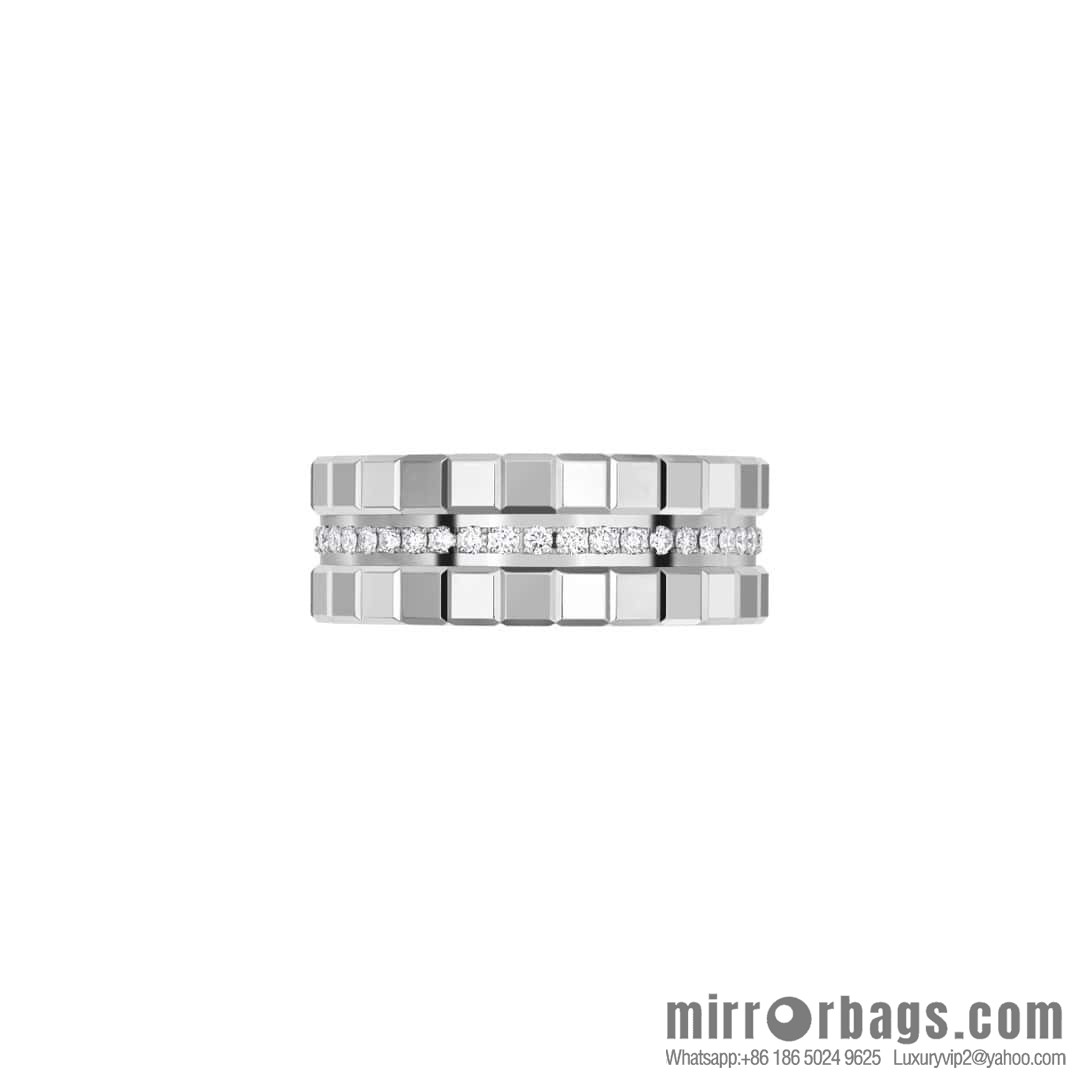 ❗️New ❗️ [Style] Chopard ICE CUBE Single Row Diamond Ring