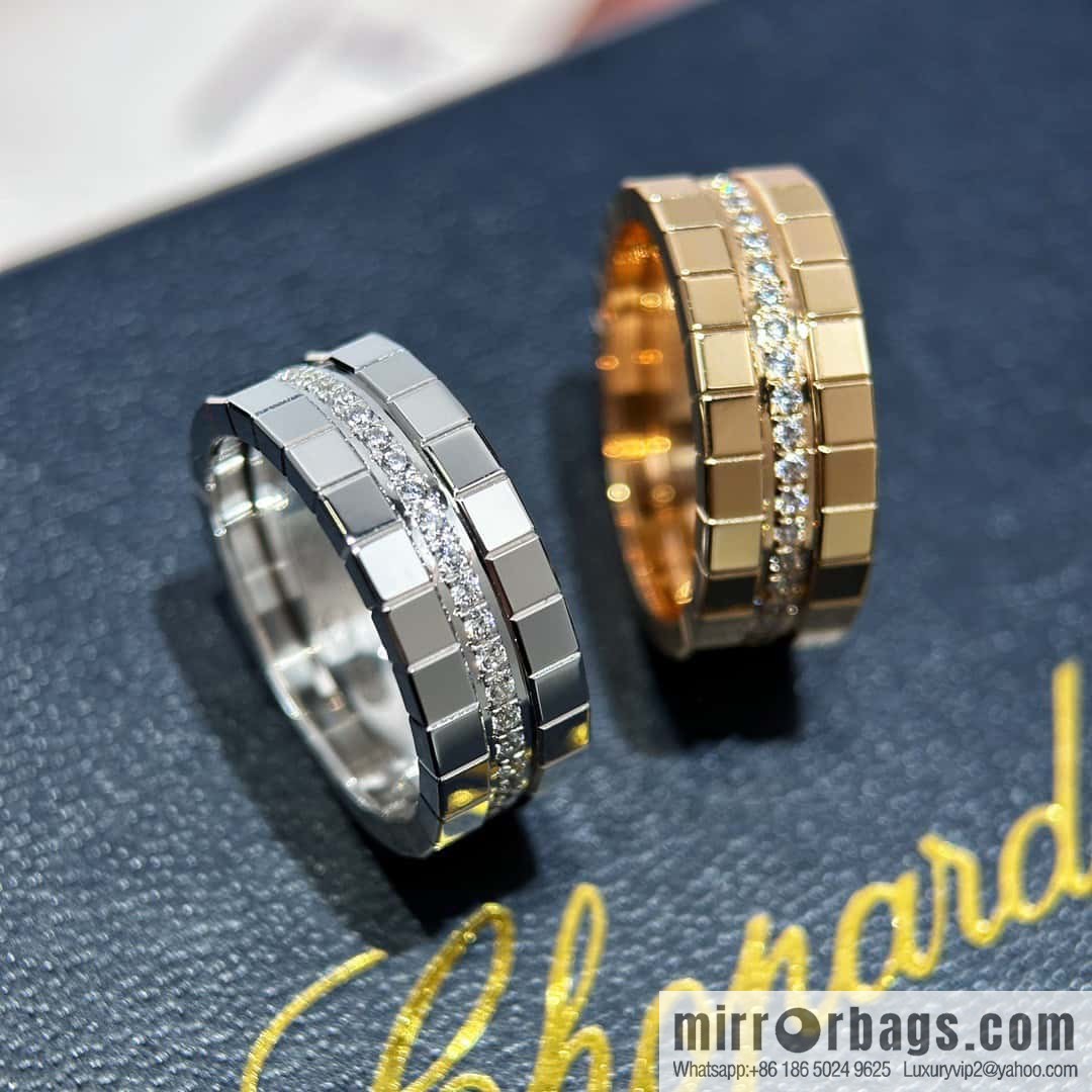 ❗️New ❗️ [Style] Chopard ICE CUBE Single Row Diamond Ring