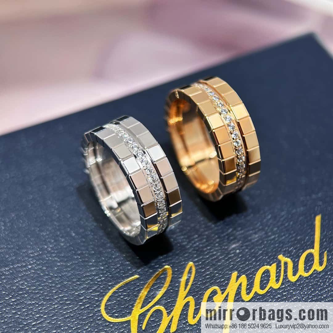 ❗️New ❗️ [Style] Chopard ICE CUBE Single Row Diamond Ring