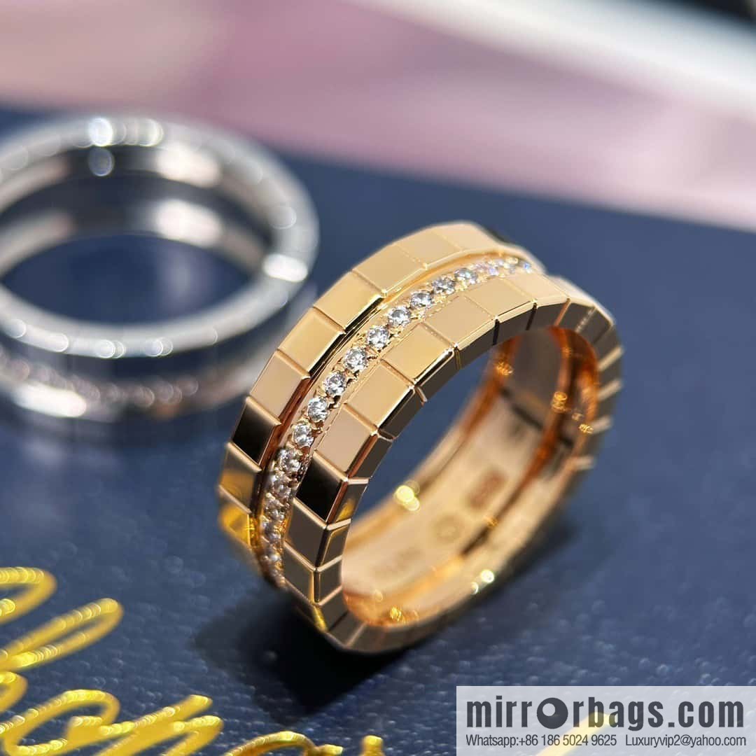 ❗️New ❗️ [Style] Chopard ICE CUBE Single Row Diamond Ring