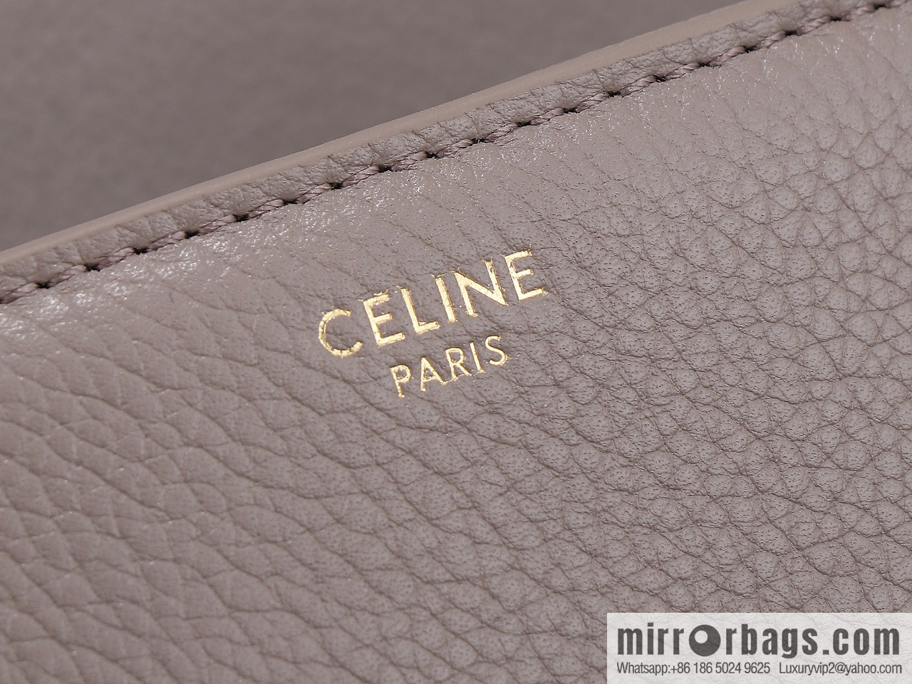 [Premium quality, all-steel hardware] CELINE Soft 16 large, plain beef leather (fabric) soft handbag, number: 194043CR4.04LU