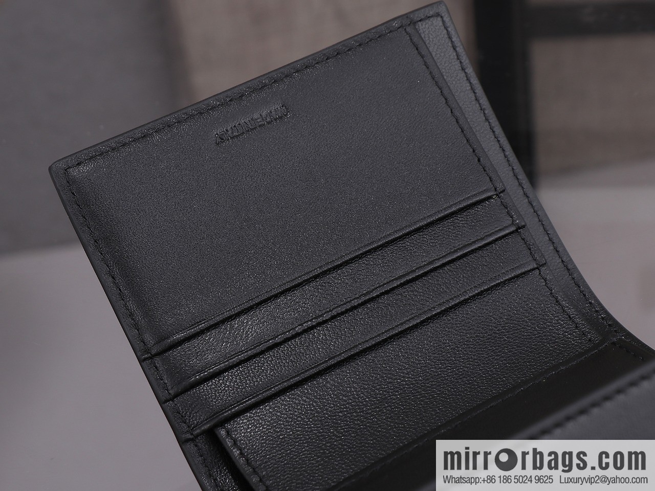 [Premium quality, all-steel hardware] CE tri-fold wallet 🅰️ simple black tri-fold wallet model number: 100782