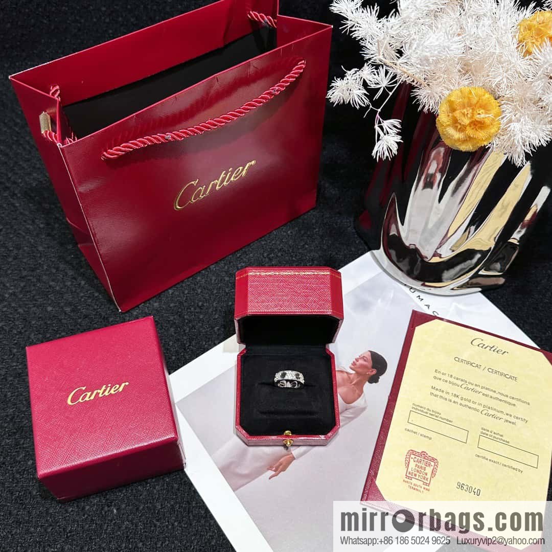 ☀️Cartier classic Love series black nail gypsy ring ☀️ bracelet width 6.7mm, thickness 3mm