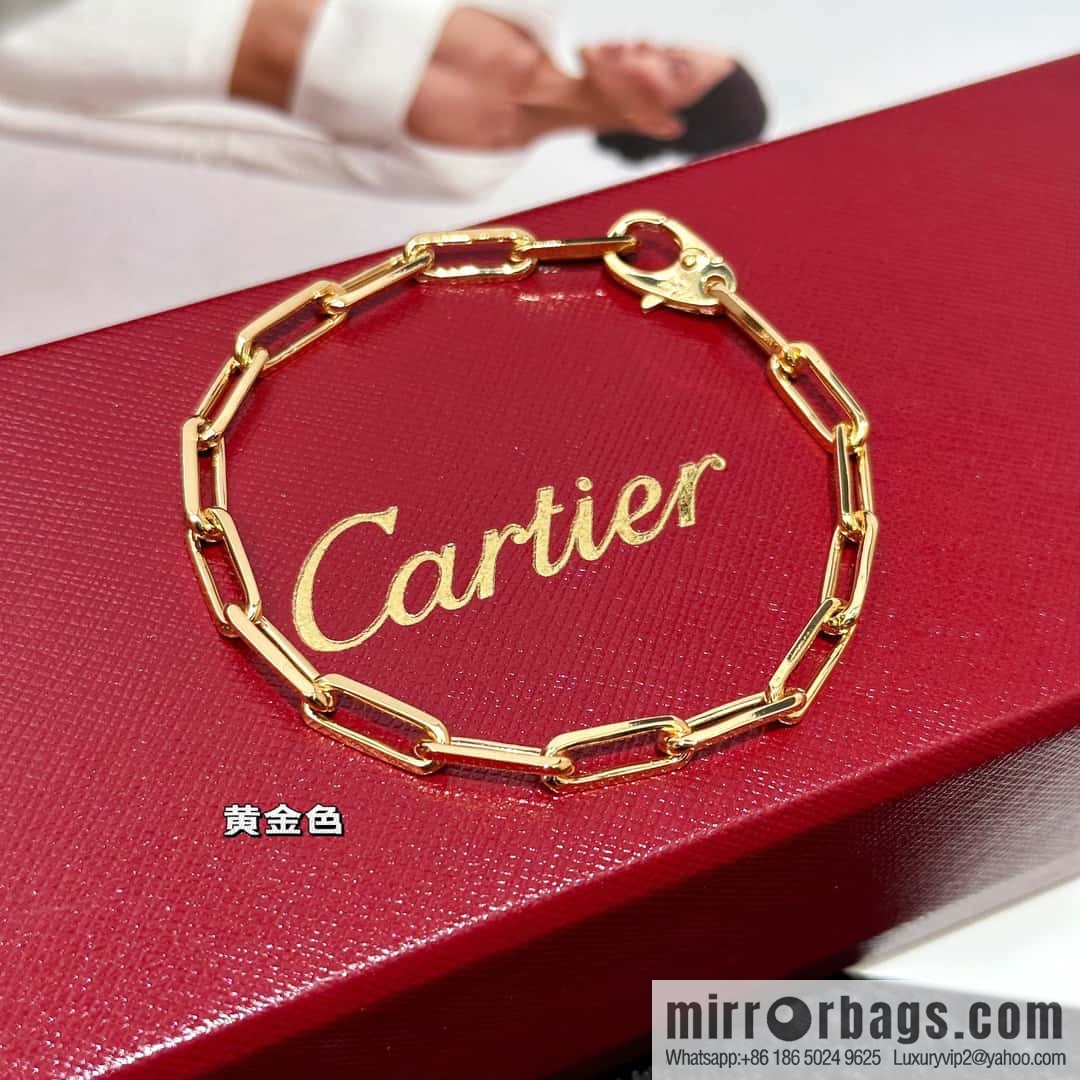 ❗️New ❗️☀️ Cartier SANTOS DE CARTIER chain ⛓ bracelet☀️