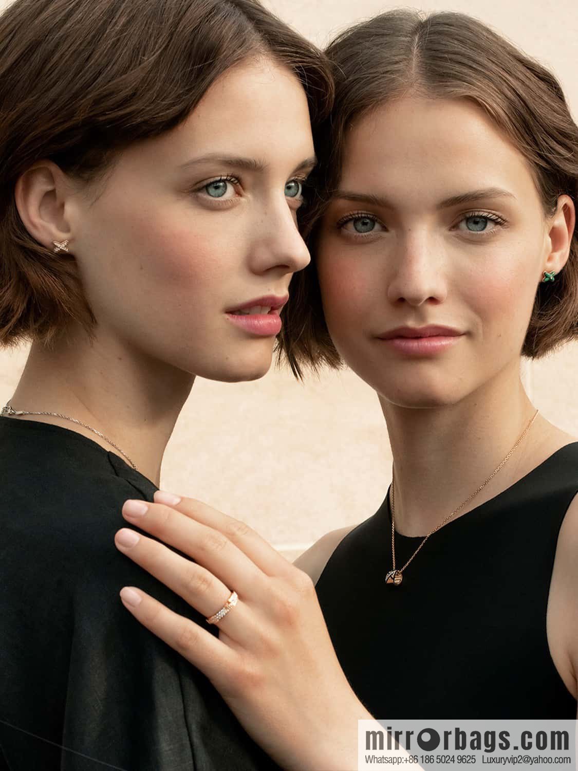 ❗️New ❗️ ☀️ Chaumet Paris Liens Evidence Ring Cylinder Necklace ☀️