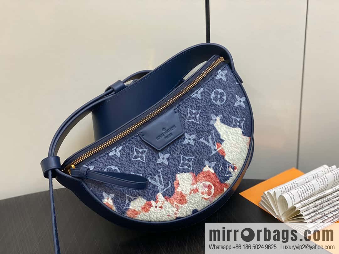 [Boutique‑grade] M23838 blue, flame moon bag series, this LV Moon Crossbody handbag.